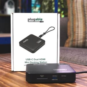 7-in-1 USB-C DisplayLink Dock by Plugable - Image 1