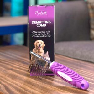 Metal Dematting Comb by POODLIE - Image 1